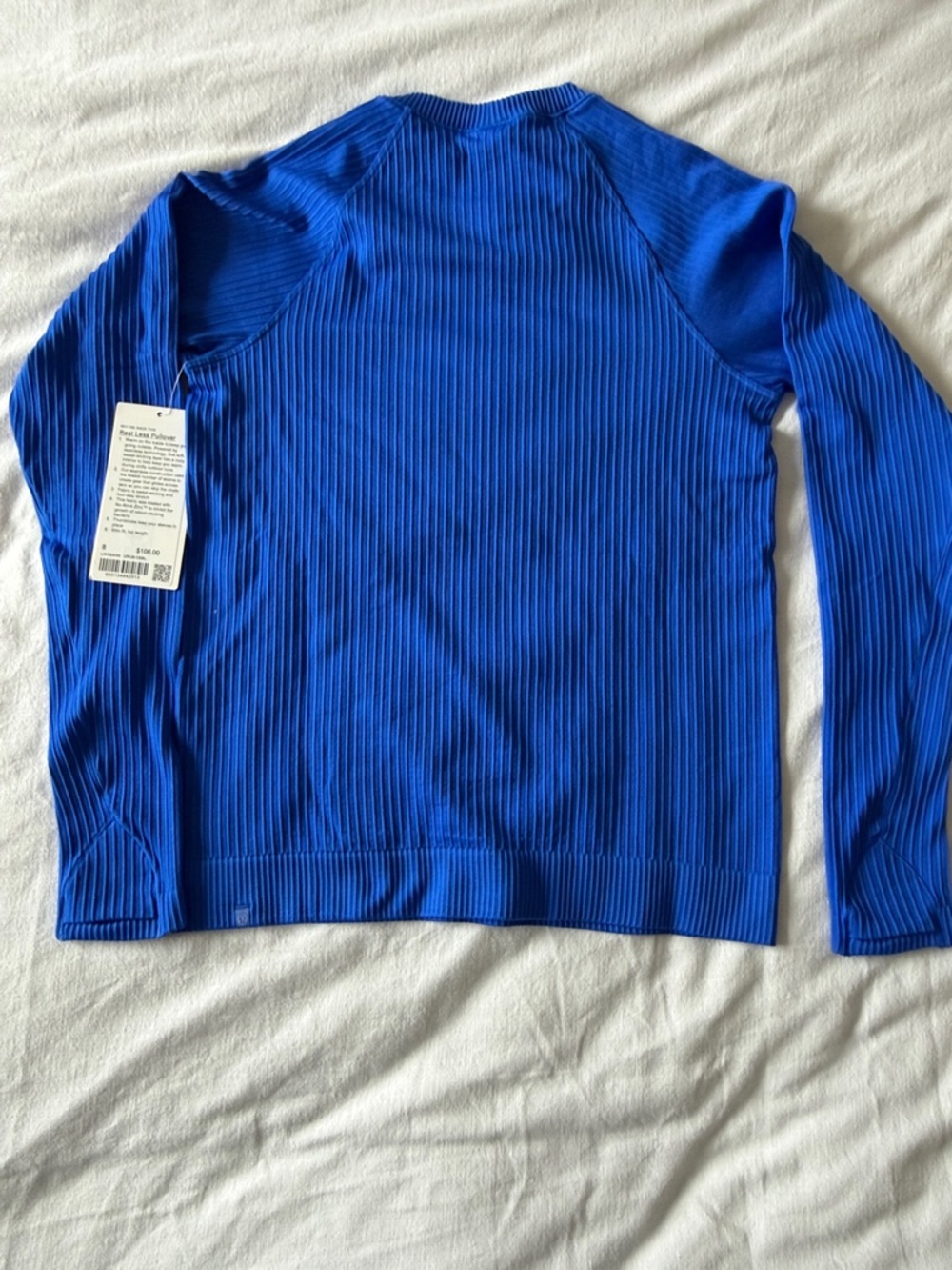 NET lululemon athletica Rest Less Pullover Size 8 - Picture 6 of 7